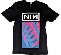 Abbigliamento Nine Inch Nails: Rock Off - Pretty Hate Machine Neon (T-Shirt Unis