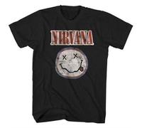 Abbigliamento Nirvana: Distressed Logo (T-Shirt Unisex Tg. S)