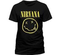 Nirvana: Flower Sniffin (Back Print) (T-Shirt Unisex Tg. S) -