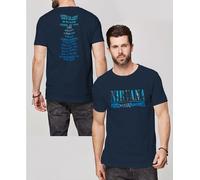 Nirvana Nevermind Uomo T-Shirt Blu Navy L 100% Cotone Regular