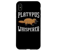 Abbigliamento ornitorinco - design divertente per gli amanti degli ornitorinchi Custodia per iPhone XS Max