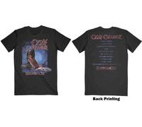 Abbigliamento Ozzy Osbourne: Rock Off - Blizzard Of Ozz Tracklist Back Print (T-