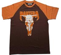 Abbigliamento Pantera: Rock Off - Skull (T-Shirt Unisex Tg. XL)