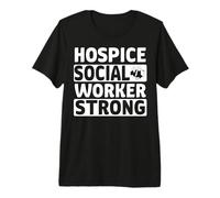 Abbigliamento per assistenti sociali Hospice - Miglior Design per assistenti sociali Maglietta Premium