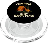 Abbigliamento per avventure all'aperto Camping Is My Happy Place PopSockets PopGrip per MagSafe