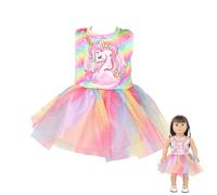 Abbigliamento per bambole New Born Baby Bambole,Vestiti per Bambole Compatibile con Nenuco, Abito Unicorno per Bambolotti 35-43 cm