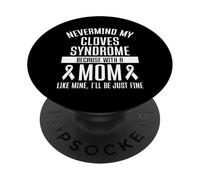 Abbigliamento per la sindrome dei chiodi di garofano | Amazing Awareness Design PopSockets PopGrip Adesivo