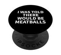 Abbigliamento per polpette | Il miglior design divertente per gli amanti delle polpette PopSockets PopGrip Adesivo