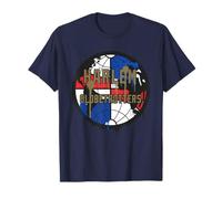 Abbigliamento per tifosi Harlem Globetrotters Basketball World Graffiti Maglietta