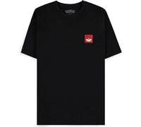 Abbigliamento Pokemon: Gengar Block Print Black (T-Shirt Unisex Tg. 2XL)