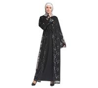 Abbigliamento Preghiera Per Le Donne Abbigliamento Musulmano Donna Musulmano Caftano Dubai Robe Medio Oriente Etnico Stile Saudita Arabo Robe Afgana Arabo Islamico Maxi Abito Manica Lunga