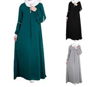 Abbigliamento Preghiera Per Le Donne Retro Abbigliamento Musulmano Donne Musulmano Caftano Abaya Donna Dubai Robe Medio Oriente Etnico Stile Saudita Arabo Abbe Afgana Abbigliamento Islamico Arabo, 01