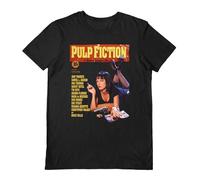 Abbigliamento Pulp Fiction (Poster) Black Unisex T-Shirt Large