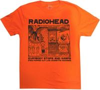 Abbigliamento Radiohead - Radiohead Unisex Tee: Gawps (Large)
