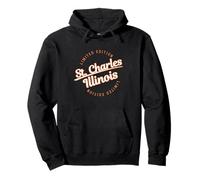 Abbigliamento retrò Athletic St. Charles IL Felpa con Cappuccio