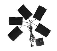 Abbigliamento Riscaldamento Elettrico, Panno Elettrico Riscaldatore Pad 3 Ingranaggi Temperatura Regolabile USB Riscaldamento Pad per Uomini Donne