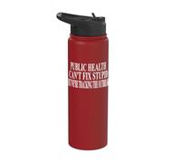 Abbigliamento sanitario pubblico - Stupid Funny Professionals Design Stainless Steel Insulated Water Bottle