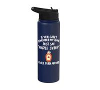 Abbigliamento sciroppo d'acero | Grande design divertente per gli amanti degli sciroppi Stainless Steel Insulated Water Bottle