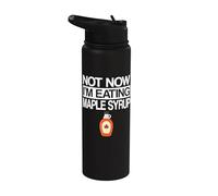 Abbigliamento sciroppo d'acero | Il miglior design divertente per gli amanti degli sciroppi Stainless Steel Insulated Water Bottle