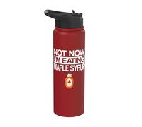 Abbigliamento sciroppo d'acero | Il miglior design divertente per gli amanti degli sciroppi Stainless Steel Insulated Water Bottle