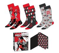 DC Comics Socks 3-Pack Harley Quinn 36-43