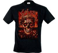 Abbigliamento Slayer: Rock Off - Crowned Skull (T-Shirt Unisex Tg. L)