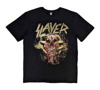 Abbigliamento Slayer: Rock Off - Skull Clench (T-Shirt Unisex Tg. S)