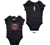 Slipknot Bambino A Crescere Star Band Logo Nuovo Ufficiale Nero 0 To 24 Months Size Medium (6-9 months)