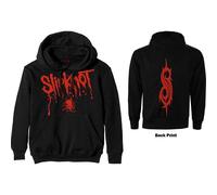 Abbigliamento Slipknot - Splatter (Back Print) (Felpa Con Cappuccio Unisex Tg. L