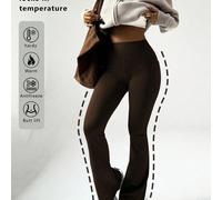 Abbigliamento sportivo modesto ma alla moda, vestibilità rilassata con copertura completa per tutto il giorno, silhouette in vita alta con un delicato effetto di sollevamento del lato B, flusso che al