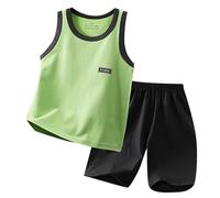 Abbigliamento Sportivo per Bambini Body Estiva Neonato Set di Abiti Neonati Bimbo Completini e Coordinati Gentiluomo Cotone Lino Maglietta Pantaloncini Festa Casual Idee Regalo Nascita