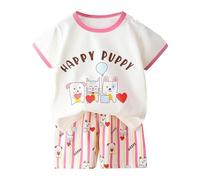 Abbigliamento Sportivo per Bambini,Body Estiva Neonato Set di Abiti Neonati Bimbo Completini e Coordinati Gentiluomo Top Cotone Elasticizzato Stampa Righe Estive Conforto garantito Tutto Il g