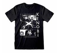 Abbigliamento Star Wars: Obi Wan: Kenobi vs. Vader Black (T-Shirt Unisex Tg. L)