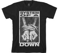 Rock Off Trade T-shirt System Of A Down Ensnared Unisex Nera Taglia M