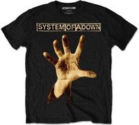 ROCKOFF Hand T-Shirt, Nero (Black), L Uomo