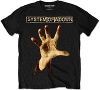 ROCKOFF Hand T-Shirt, Nero, XL Uomo