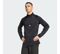 Abbigliamento Tech Zip da Â¼ Black / Carbon 2XL