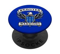 Abbigliamento Trinity Love Co.Tulsa Webster con stemma del guerriero PopSockets PopGrip Adesivo