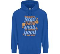 Abbigliamento Tuo Sorriso Feel Good Happy Joy Love Bambini Felpa con Cappuccio