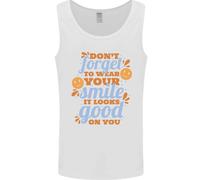 Abbigliamento Tuo Sorriso Feel Good Happy Joy Love Uomo Canotta Maglia