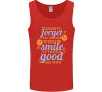 Abbigliamento Tuo Sorriso Feel Good Happy Joy Love Uomo Canotta Maglia