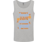 Abbigliamento Tuo Sorriso Feel Good Happy Joy Love Uomo Canotta Maglia