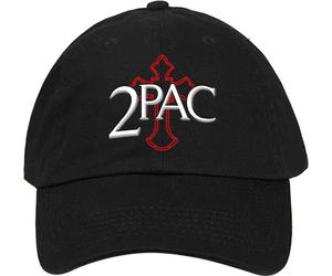 Abbigliamento Tupac: Rock Off - Cross Logo (Cappellino)