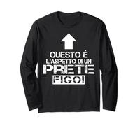 Abbigliamento Uomo prete Questo è l'aspetto di Un prete Figo Maglia a Manica