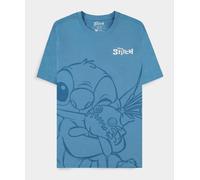 Abbigliamento - Vari - Disney: Lilo & Stitch - Hugging Stitch Blue (t-shirt D...
