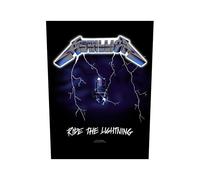 Metallica - ROCKOFF Metallica Ride The Lighting Unisex Toppa nero 95% cotone, 5% poliestere