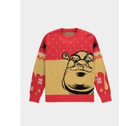 Abbigliamento - Vari - Shrek: Knitted Christmas Jumper Red (maglione Unisex T...
