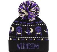 Abbigliamento Wednesday - Silhouette (Unisex Black Pom Beanie) One Size