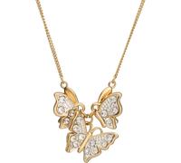 The Noble Collection Wicked. Glinda's Butterfly Necklace, Taglia unica, Metallo, Cristallo