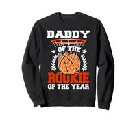 Abbinamento a Tema per Il Primo Compleanno di Daddy of Rookie Basketball Felpa